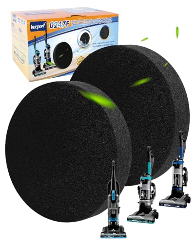 KEEPOW Replacement Filter Compatible with Bissell CleanView Rewind Upright Bagless Vacuum Models 3534,3313,3533,3536,3333,3335,3675,3676 Series,2 Pack
