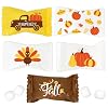 Thanksgiving Fall Butter Mint Candies 100 Count Individually Wrapped 13oz Bag Autumn Treats Happy Harvest Pumpkins Turkey Truck Pie Party Supplies Decor