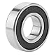 Rillenkugellager, 10 Stück 6002-2RS, gummigedichtet, 15 mm * 32 mm * 9 mm, Lagerstahl, geräuscharm, für 15 mm Wellen- / Stangenprojekte