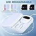Wireless Bedwetting Alarm Laelr Rechargeable Bed Wetting Alarm with 3 Working Modes Loud Sound Strong Vibration Bed Alarm for Kids Elderly Pee Alarm for Night Potty Training and Overcoming Bedwetting