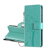 HAOYE Cover Portafoglio Per Honor X7a In Pelle Con Motivo, Custodia A Libro Con Slot Per Carte E Supporto, Lavanda