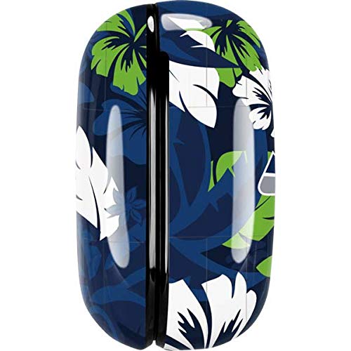 Skinit Decal Audio Skin Compatible with Samsung Galaxy Buds Pro - Officially Licensed NFL Seattle Seahawks Tropical Print Design