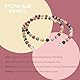 Power Ionics Perlen Bunt Choker Kette Damen - Boho Kette Mit Magnetverschluss, Handmade Kette Aus Natürlichem Tourmaline - Exquisite Halskette Für Jeden Anlass, passend für 50cm Größe, elastisch