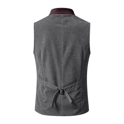 Chaleco de pana para hombre con acabados premium y estilo sofisticado 2