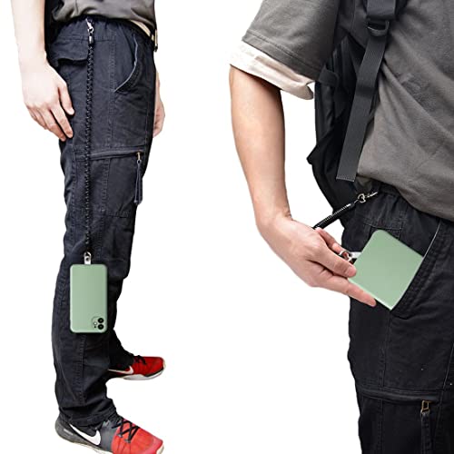 SIOPPKIK Catena per Cellulare Cavo a Spirale