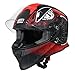 ORIGINE On Road Casco Integrale Casco Moto con Ventilazione ECE (FIGHTER MATT...