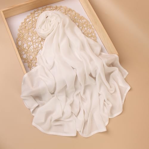 Viscose Cotton Feel Hijab Scarf For Women,Lightweight Modal Scarf Travel Shawl Head Wraps For Abaya Accessories3