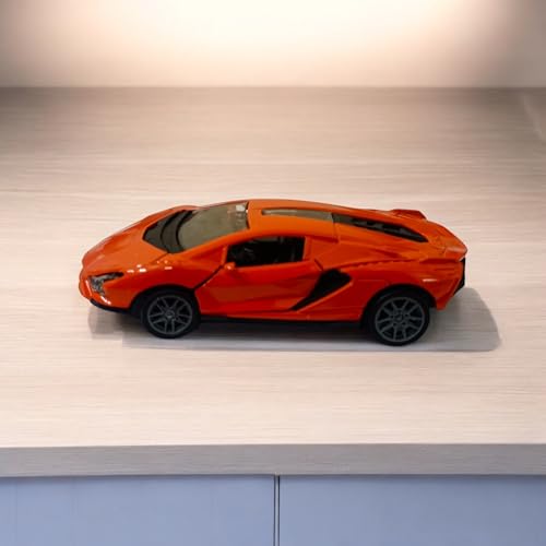 Image of Stylbase die cast Pull Back Cars for Kids 10 Cm Alloy Metal car Kids Toys for 2 - 5 Years | Vehicles Toys with Openable Door Games for Boys Playtime Adventures Birthday Gift
