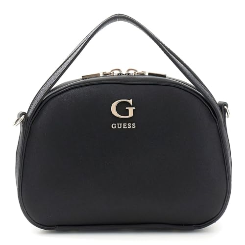 Sac bandoulière GUESS Coleen noir, fini le désordre avec ce sac à main crossbody zippé