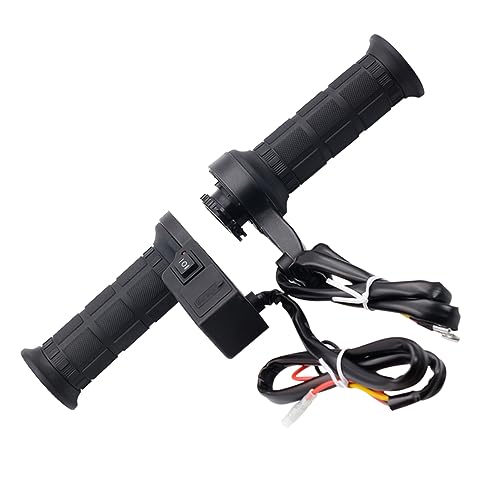 PRETYZOOM 2.1a Cargador USB para Motocicleta con Mango Calefactado Voltímetro Integrado Compatible con Puños Calefactables para Invierno