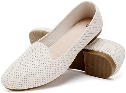 hash bubbie Women’s Classic Pointy Toe Ballet Comfortable Breathable Slip On Flats Shoes