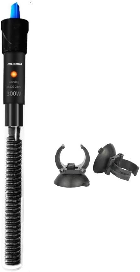 JULIAQUA Classic Aquarium Heater with suction cups