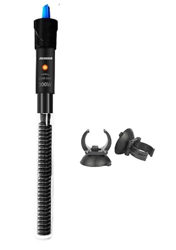 JULIAQUA Classic Calentador de Acuario para pecera y tortujar Calefacción Acuario 25W 50W 100W 200W 300W (Y1-300W)