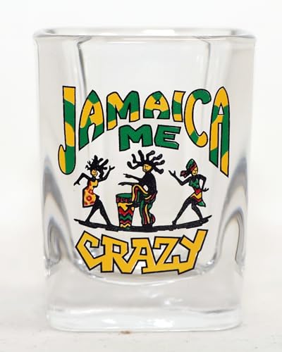 Jamaica Me Crazy - Bicchierino quadrato da liquore