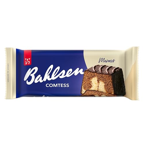 Bahlsen Comtess Marmor - 8er Pack - saftiger Marmor-Rührkuchen, einzeln verpackt (8 x 350 g)