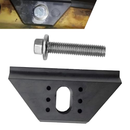 getfay 1 PC Car Power Equipment Stable Anti-sway Fixture Bracket with 2.44\" Screws, 2.87\" PP + Steel Waterproof Vehicle Power Fastening Device, Repair Parts, for Most Trucks SUVs Cars (Black)