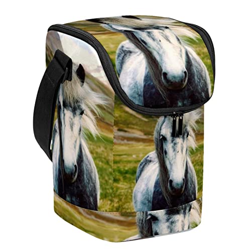 Bolsa de almuerzo de caballo hermética para mujeres y hombres con forro térmico para fiambreras 2