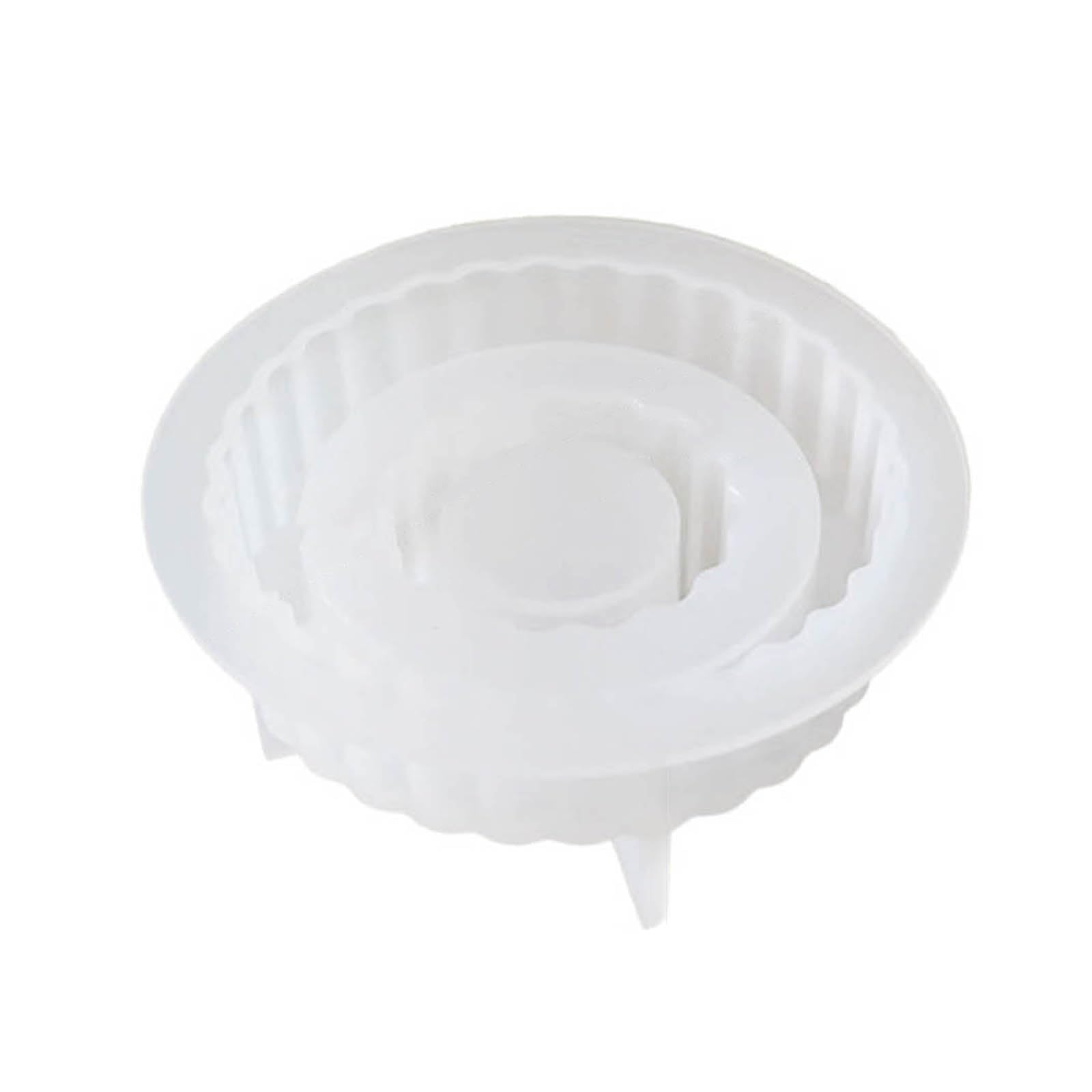 Tsophreniq Handicrafts Making Cylinders Molds Silicone 3D Candlesticks Casting Gift Decorations Molds Making
