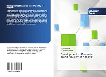 Paperback Development of Kosova's brand "Quality of Kosova" Book