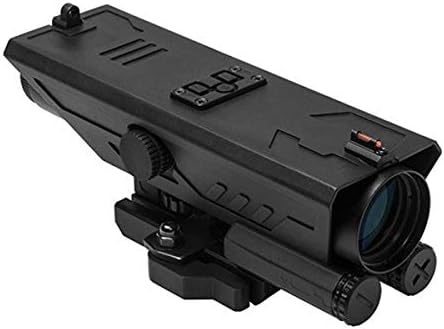 NC Star Ncstar Delta 4x30mmx 40mm with White & Red Navigation LED, One Size