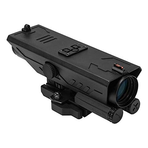 NC Star Ncstar Delta 4x30mmx 40mm with White & Red Navigation LED, One Size Cover