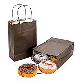 Saving Nature Black Paper Small Retail Bag - with Handles - 6