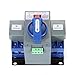 BJTDLLX 110V 2P 63A Transfer Switch, Dual Power Automatic Transfer Switch Generator Changeover Switch Self Cast Conversion -60HZ