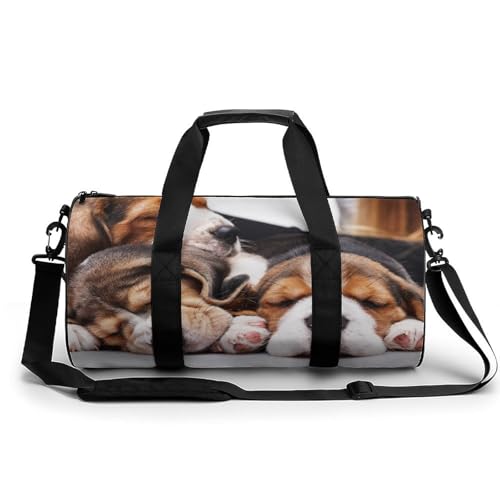 Sac de voyage amovible chien endormi avec grand volume gym