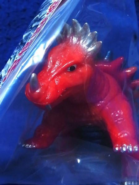 サンガッツ ゴジラ アンギラス/ソフビ 赤色 🌼サンガッツ本舗 東宝怪獣