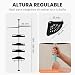 Imagen de JUPPLIES Estanteria Telescopica de Baño de Altura Ajustable 100-320cm