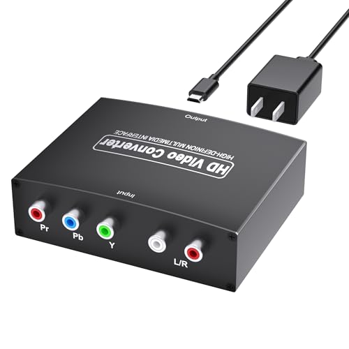 GUETAD Component to HDMI Converter