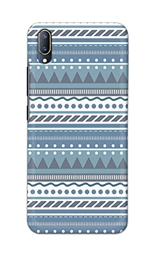 Image of Printed Hard Back Cover Case for Vivo V11 Pro Back Cover (Seamless Geometric Tribal Pattern) -1803