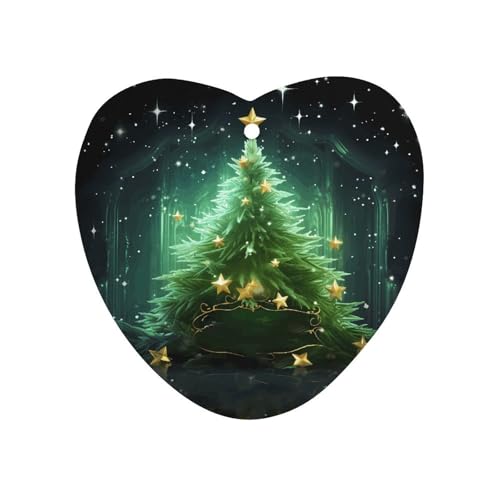 Désodorisant de voiture vert sapin de Noël à suspendre, tablettes d'aromathérapie de voiture parfumées longue durée, cartes parfumées en forme d'amour pour véhicules, chambre à coucher, armoire, style