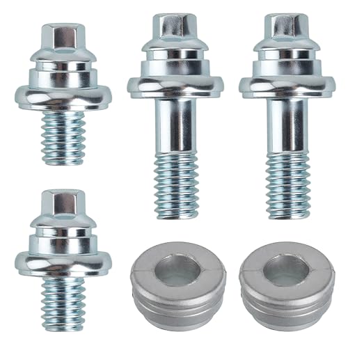 Wind Whistle Noise At Highway Speeds From Left Or Right Rear Quarter Glass Area - 2015-2020 Chevrolet & GMC 4 Side Post Battery Terminal Bolts, 3/8' Standard Battery Post Extender Stud Compatible with GM Post, Battery Terminal Stud Connector Kit (Short + Long + Spacer)