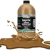 Pouring Masters 24 Karat Gold Ready to Pour Acrylic Pouring Paint - Premium 32-Ounce Pre-Mixed Fluid Acrylic Paint - Fluid Art Supplies for Canvas, Wood, Paper, Tile & Rocks