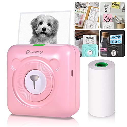 Domary Mini Pocket All-in-One Impressora Térmica Sem Fio BT Imagem Foto Etiqueta Memorando Recibo Im
