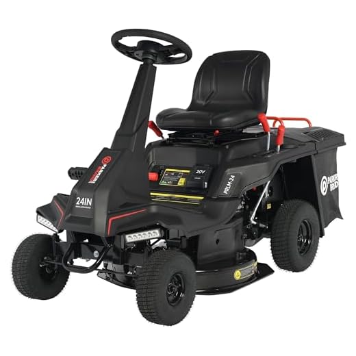ParkerBrand PRLM24 Compact Ride-On Mower