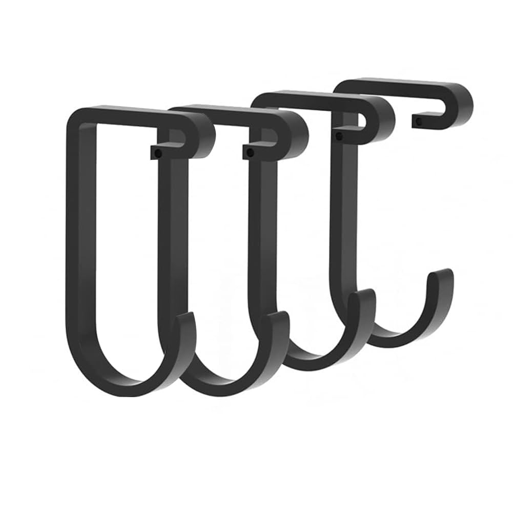 Littimoon for Garage for Ceiling Mount Bike Hooks 4X8 for Garage Storage Rack Overhead Bicycle Shelves 4pcs