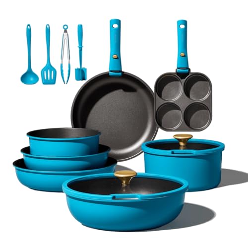 Carote 21 Pcs Nonstick Cookware Sets