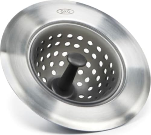 OXO Good Grips Silicone Sink Drain Strainer, Kitchen Sink St...