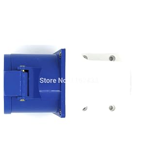 32A 2P E 3 pin 220-240V IP44 123 Single Phase splashproof Industrial Surface mounting Socket