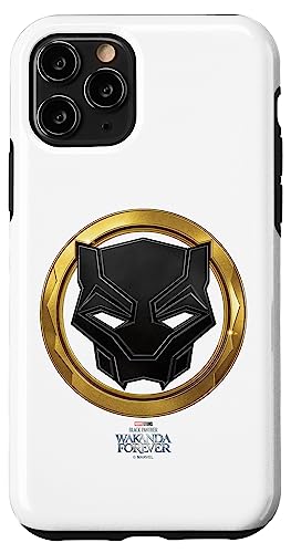 iPhone 11 Pro, Marvel Black Panther: Wakanda Forever Icon Negro y Oro