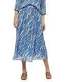 Simple, clásico y elegante Minus Rikka MIA Long Skirt Falda Larga, Multicolor (Estampado Gráfico Azul Vaquero 9428), 44 para Mujer