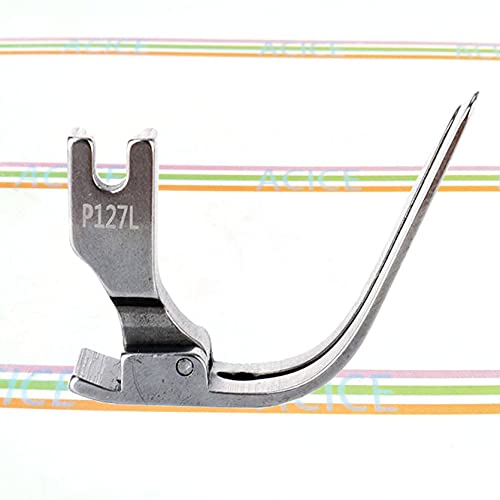 Prensatela plana para máquina de coser industrial algodón 13MM miniatura 1
