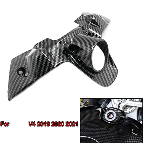 Fibre de carbone Panigale V4 interrupteur serrure clé couverture accessoires carénage moto 2019