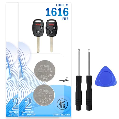 4Pack CR2032 Key Fob Battery