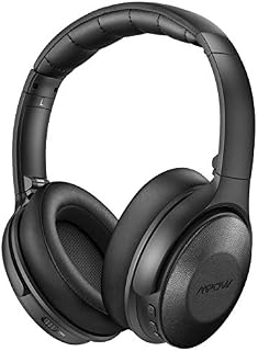 Mpow H17 Active Noise Cancelling Headphones, Bluetooth Headphones Over Ear with Quick Charge