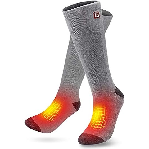 Svpro Heated Socks for Man Woman Hiking Car Truck Camping Fishing Motorcycling Foootwarmer Cover