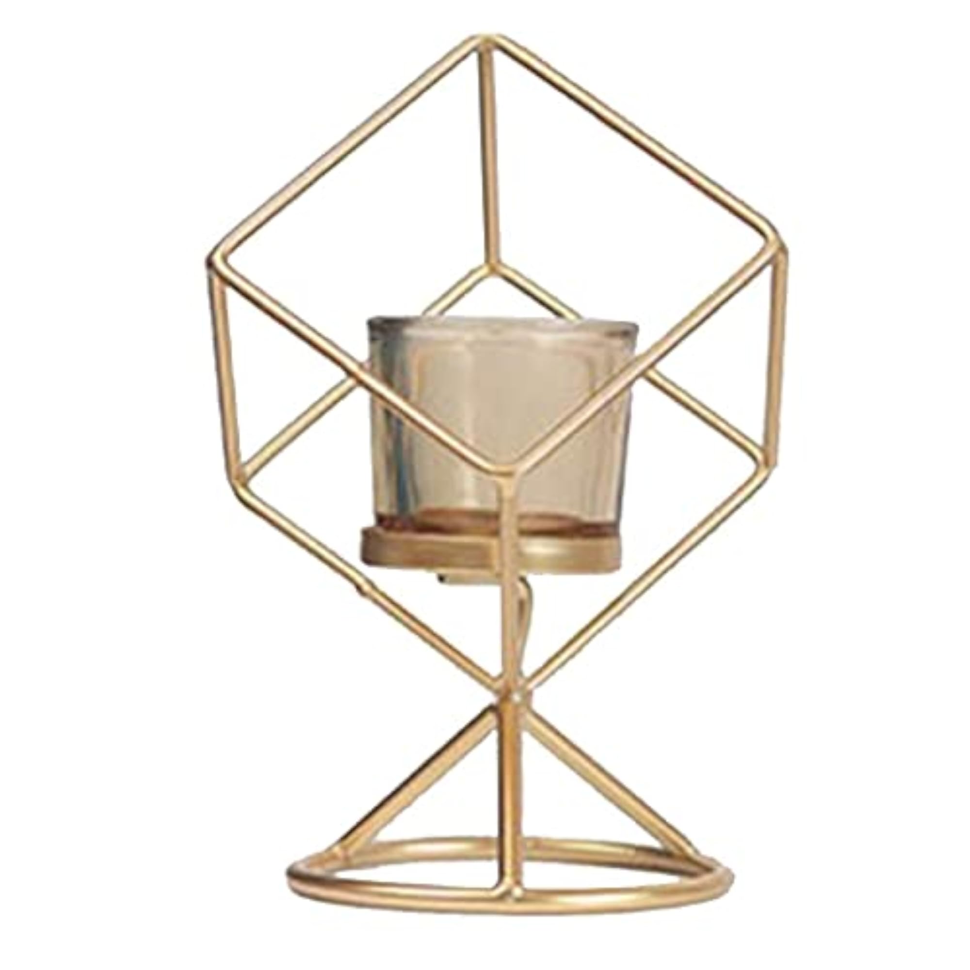 Nordic Style Geometric Candle Holder, Elegant Home Decor