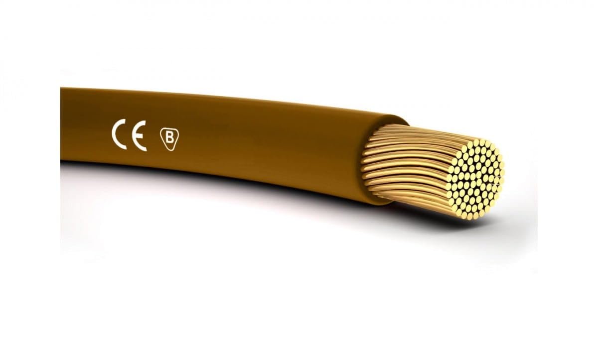 Lapp Cavo in PVC, H07V-K, 1 x 2,5 mm², 100 m, marrone